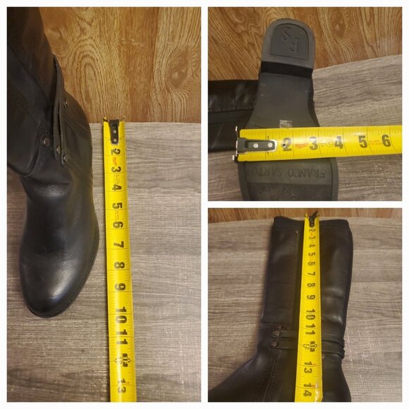 Franco Sarto Merina Knee High Boots Women’s Size 7 Black - Picture 12 of 12